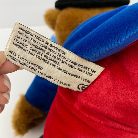 Keel Toys Simply Soft Collection London Bear Plush - Picture 9 of 10